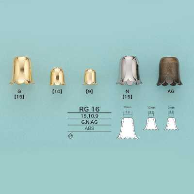 RG16 Ống Bọc đầu Dây Hình Hoa Tulip (Mạ)