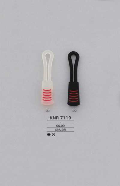 KNR7119 Điểm Dây Khoá Kéo Bằng Silicone (Tay Kéo Phéc Mơ Tuya)