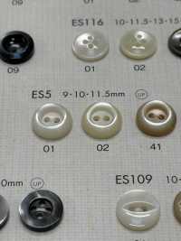 ES5 NÚT DAIYA Cúc Polyester Giống Vỏ Trai/sò/xà Cừ DAIYA BUTTON Ảnh phụ