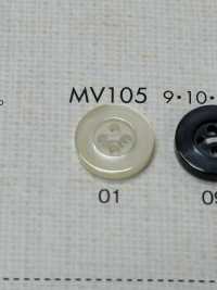 MV105 NÚT DAIYA Cúc Polyester Giống Vỏ Trai/sò/xà Cừ DAIYA BUTTON Ảnh phụ