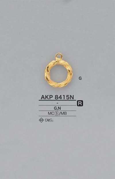 AKP8415N Khoen Tròn điểm Khóa Kéo (Tay Kéo Phéc Mơ Tuya)