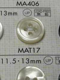 MAT17 NÚT DAIYA Cúc Polyester Giống Vỏ Trai/sò/xà Cừ DAIYA BUTTON Ảnh phụ