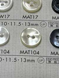 MAT104 NÚT DAIYA Cúc Polyester Giống Vỏ Trai/sò/xà Cừ DAIYA BUTTON Ảnh phụ
