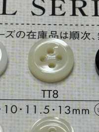 TT8 NÚT DAIYA Cúc Polyester Giống Vỏ Trai/sò/xà Cừ DAIYA BUTTON Ảnh phụ