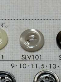SLV101 NÚT DAIYA Cúc Polyester Giống Vỏ Trai/sò/xà Cừ DAIYA BUTTON Ảnh phụ