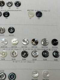 SLS104 NÚT DAIYA Cúc Polyester Giống Vỏ Trai/sò/xà Cừ DAIYA BUTTON Ảnh phụ