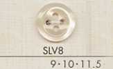 SLV8 DAIYA BUTTONS Nút Polyester Giả Xà Cừ
