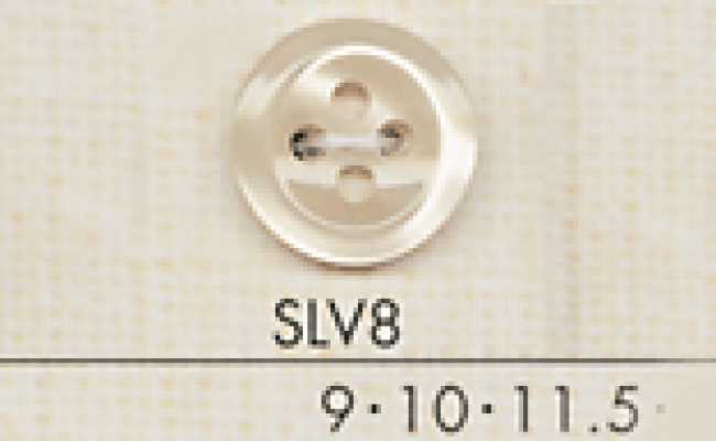 SLV8 DAIYA BUTTONS Nút Polyester Giả Xà Cừ