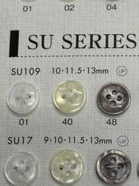 SU109 NÚT DAIYA Cúc Polyester Giống Vỏ Trai/sò/xà Cừ DAIYA BUTTON Ảnh phụ