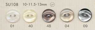 SU108 DAIYA BUTTONS Cúc Polyester Giả Xà Cừ