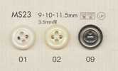 MS23 DAIYA BUTTONS Cúc Polyester Giả Vỏ Trai/sò/xà Cừ