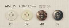 MS105 DAIYA BUTTONS Cúc Polyester Kiểu Vỏ Trai/sò/xà Cừ