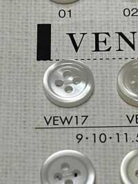 VEW17 NÚT DAIYA Cúc Polyester Giống Vỏ Trai/sò/xà Cừ DAIYA BUTTON Ảnh phụ