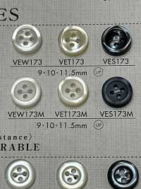 VES173M NÚT DAIYA Cúc Polyester Giống Vỏ Trai/sò/xà Cừ DAIYA BUTTON Ảnh phụ