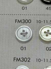 FM300 NÚT DAIYA Cúc Polyester Giống Vỏ Trai/sò/xà Cừ DAIYA BUTTON Ảnh phụ