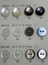 FR102 NÚT DAIYA Cúc Polyester Giống Vỏ Trai/sò/xà Cừ DAIYA BUTTON Ảnh phụ