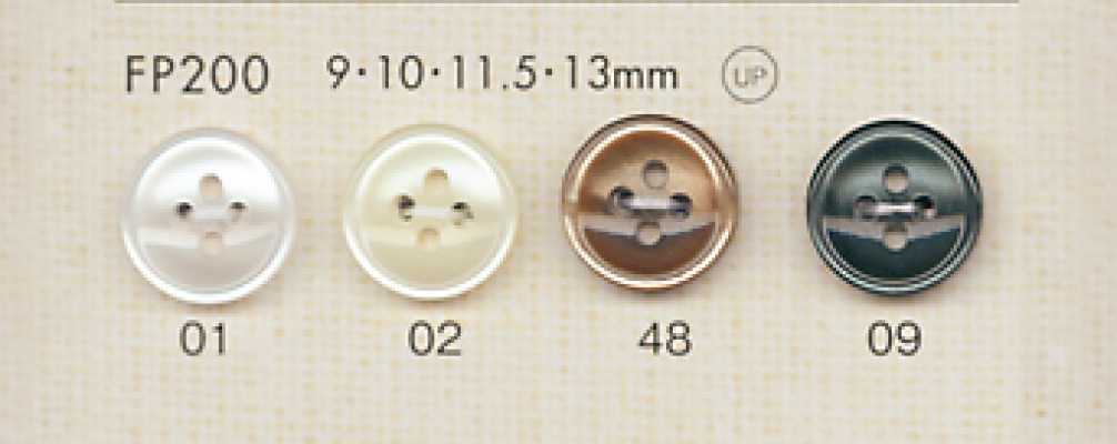 FP200 DAIYA BUTTONS Cúc Polyester Giả Vỏ Trai