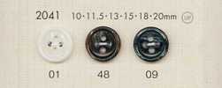 2041 DAIYA BUTTONS Cúc Polyester Giả Vỏ Trai