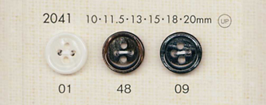 2041 DAIYA BUTTONS Cúc Polyester Giả Vỏ Trai