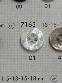 7163 NÚT DAIYA Cúc Polyester Giống Vỏ Trai/sò/xà Cừ DAIYA BUTTON Ảnh phụ