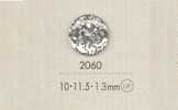 2060 DAIYA BUTTONS Cúc Polyester Có Nhũ