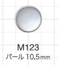 M123 Trân Top Phần Vải Dệt Kim Hook Loại Tiêu Chuẩn 10.5mm[Cúc Bấm 4 Thành Phần/ Mắt Cáo Eyelet] Morito(MORITO) Ảnh phụ