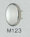 M123 Trân Top Phần Vải Dệt Kim Hook Loại Tiêu Chuẩn 10.5mm