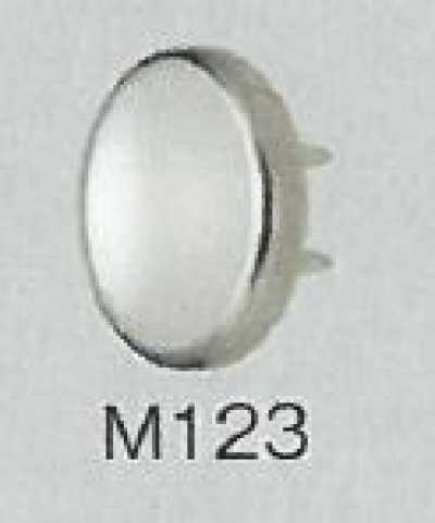 M123 Chi Tiết đầu Ngọc Trai, Móc Cài Dùng Cho Vải Dệt Kim, Loại Tiêu Chuẩn 10.5mm