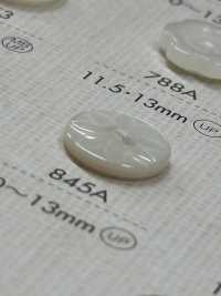 845A NÚT DAIYA Cúc Polyester Hai Lỗ Phẳng (Hình Hoa) DAIYA BUTTON Ảnh phụ