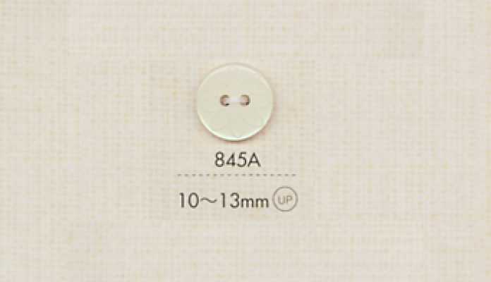 845A Cúc Polyester DAIYA BUTTONS Dạng Phẳng Hai Lỗ (Hoa Văn)