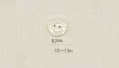 839A DAIYA BUTTONS Nút Polyester Giả Xà Cừ 2 Lỗ (Hoa Văn Hoa)
