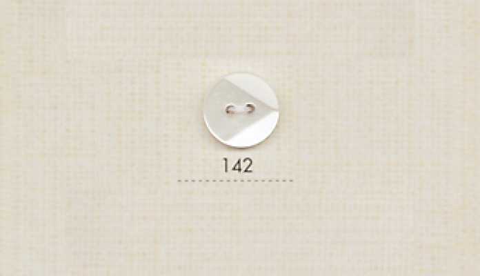 142 DAIYA BUTTONS Cúc Polyester Giả Vỏ Trai Hai Lỗ