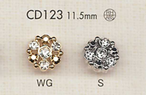 CD123 Cúc đính đá Pha Lê