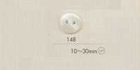 148 DAIYA BUTTONS Cúc Polyester Kiểu Sừng Trâu Hai Lỗ
