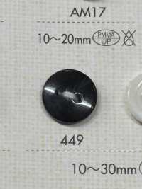 449 NÚT DAIYA Cúc Polyester Hai Lỗ Giống Như Lông Trâu DAIYA BUTTON Ảnh phụ