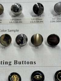 DM102 Cúc Kim Loại áo Khoác đơn Giản DAIYA BUTTON Ảnh phụ