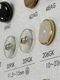 309GK Cúc Nhựa 2 Lỗ đơn Giản DAIYA BUTTON Ảnh phụ