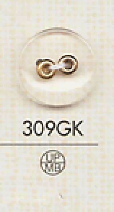 309GK Cúc Nhựa 2 Lỗ đơn Giản