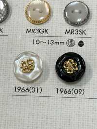 1966 Cúc đơn Giản Và Thanh Lịch Cho áo Sơ Mi Và áo Kiểu DAIYA BUTTON Ảnh phụ