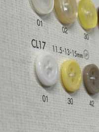 CL17 Cúc Nhựa 4 Lỗ Khập Khiễng Cho áo Sơ Mi, áo Kiểu DAIYA BUTTON Ảnh phụ