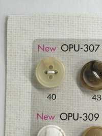 OPU307 Cúc Polyester 4 Lỗ Hình Mai Rùa DAIYA BUTTON Ảnh phụ