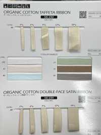 SIC-232 Ruy Băng Lụa Taffeta Cotton Hữu Cơ[Ruy Băng, Băng, Dây] SHINDO(SIC) Ảnh phụ