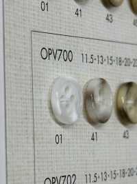 OPV700 Cúc Polyester Cho áo Sơ Mi Và áo Khoác Dạng Trâu DAIYA BUTTON Ảnh phụ