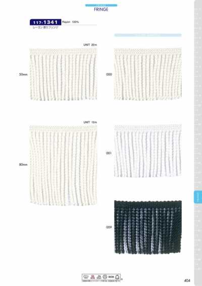 117-1341 Dây Dải Tua Rua Xoắn Rayon
