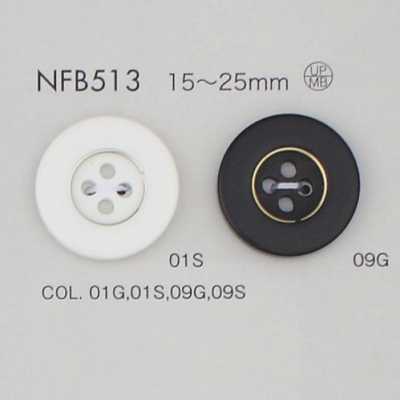 NFB513 Cúc Bằng Nhựa Resin Polyester/đồng Thau