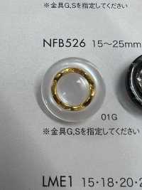 NFB526 Cúc Nhựa Resin Polyester / Đúc DAIYA BUTTON Ảnh phụ