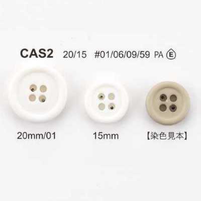 CAS-2 Cúc 4 Lỗ Bằng Nylon Sinh Học