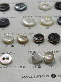 ES113 Cúc Polyester Giống Vỏ Trai/sò/xà Cừ Sang Trọng DAIYA BUTTON Ảnh phụ