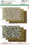 88302 SEVENBERRY® Vải Broadcloth Họa Tiết động Vật Họa Tiết Rằn Ri