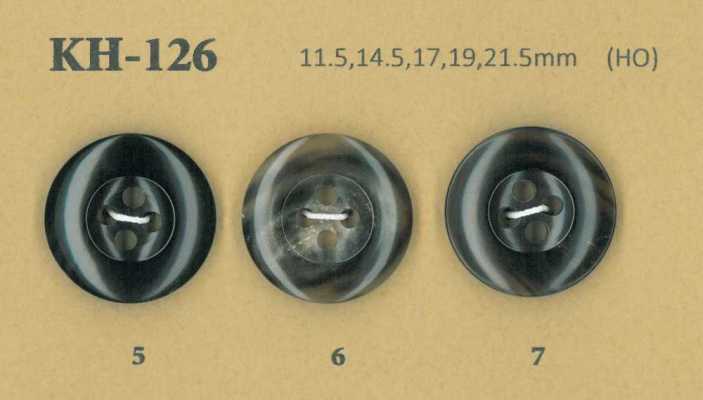 KH-126 Cúc Sừng Trâu 4 Lỗ Bóng Trâu